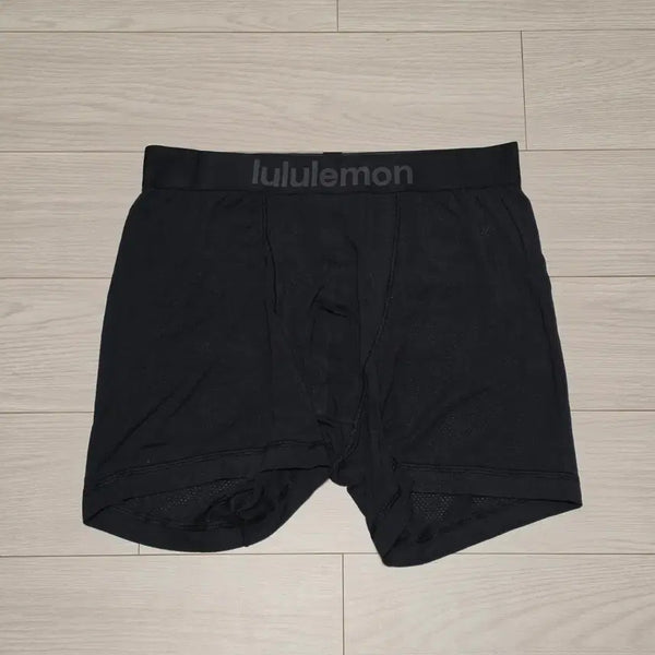 [BUNJANG] Lululemon All-Ways In Motion Mesh Boyshorts Briefs Black / 룰루레몬 올웨이즈 인 모션 메쉬 드로즈 팬티 블랙