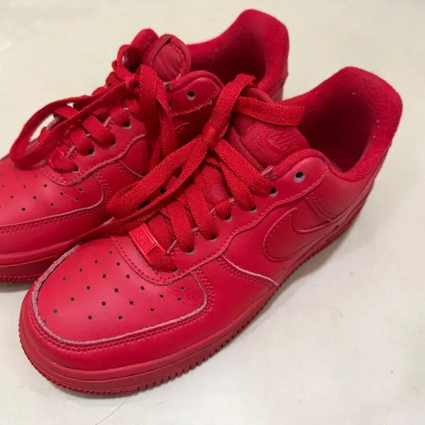 [BUNJANG] Nike Air Force 1 '07 Red 230mm / 에어포스 1 07 레드 230