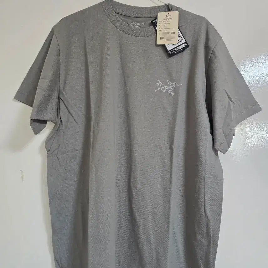[BUNJANG] Arc'teryx Short Sleeve T-Shirt Grey / 아크테릭스 반팔티 그레이