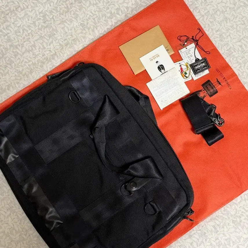 [BUNJANG] Yoshida Porter Heat 2-Way Briefcase (703-07882) / 요시다 포터 히트 2WAY 브리프 케이스 (703-07882)