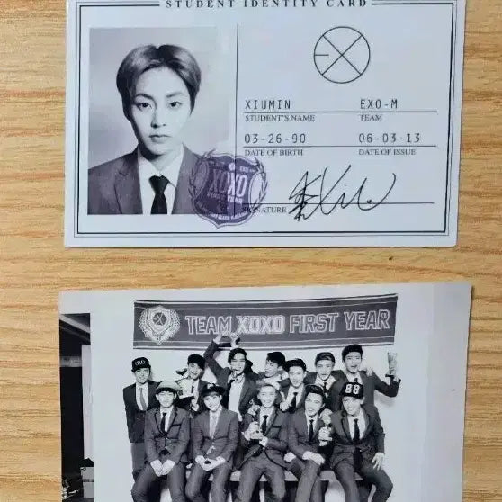 [BUNJANG] EXO XOXO Wolf X Mi Nyeo Xiumin Photocard / 엑소 xoxo 늑대와미녀 시우민 포토카드
