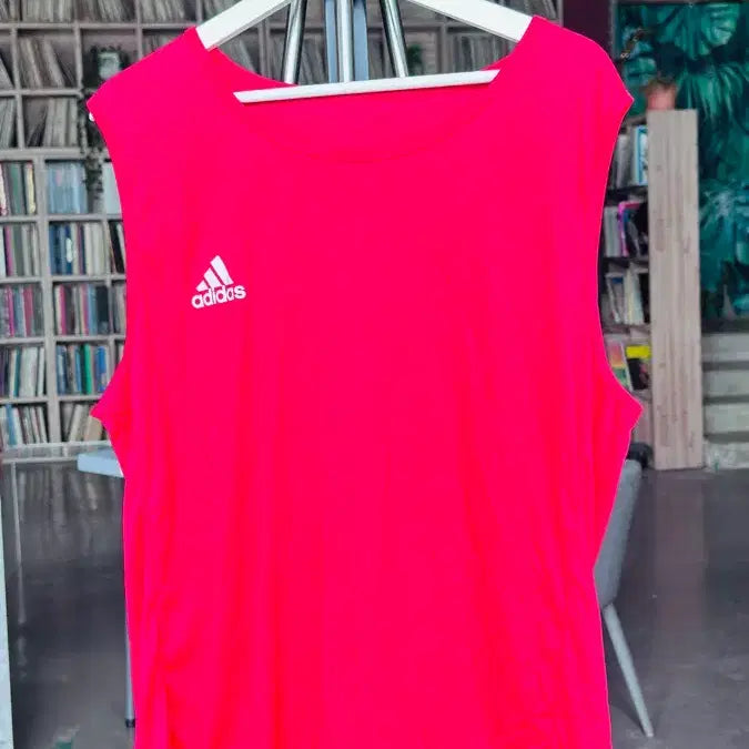 [BUNJANG] Adidas Boxing Set Red Top and Bottoms / [새상품] 아디다스 복싱복 적 상하의 세트