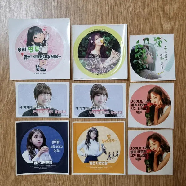 [BUNJANG] Apink Eunji & Namjoo Concert/Drama Support POB Sticker Set / 에이핑크 정은지 김남주 서포트 특전 스티커 판매합니다