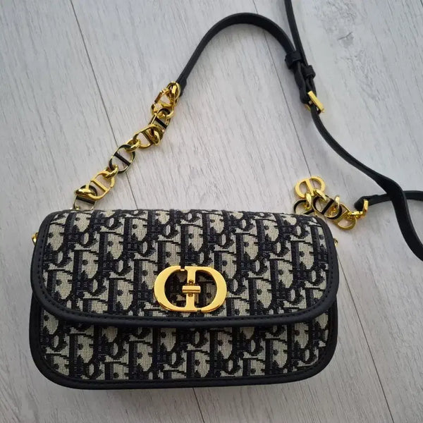 [BUNJANG] Dior CD Canvas Shoulder Bag / CD 캔버스 숄더백