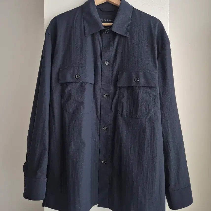[BUNJANG] T.I FOR MEN Nylon Pocket Shirt Jacket / T.I FOR MEN 나일론 자켓