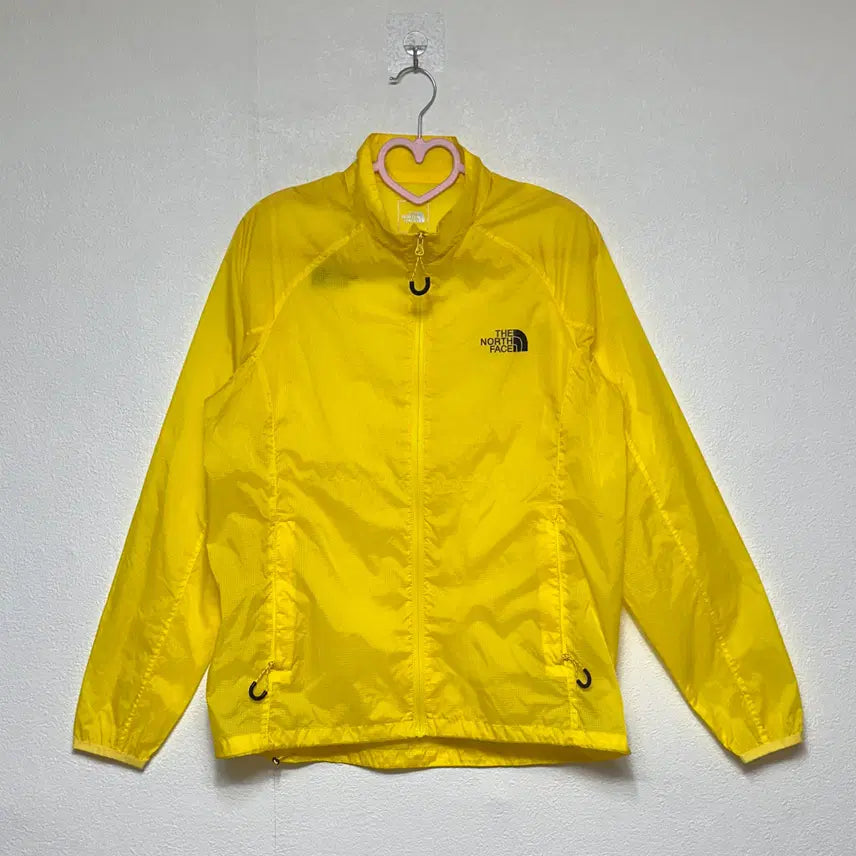 [BUNJANG] The North Face Lightweight Windbreaker Yellow Size S / 노스페이스 홀겹 바람막이 노랑 90/S
