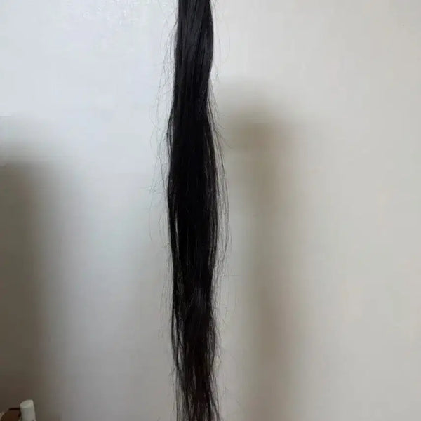 [BUNJANG] 24-inch U-Tip Hair Extensions 17 Pieces (Black) / 땋기 붙임머리 24인치 유팁 17피스