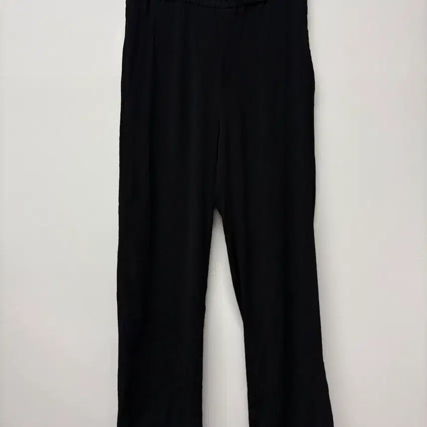 [BUNJANG] Zara Black Pleated Wide Pants / ZARA 플리츠 블랙 와이드 팬츠