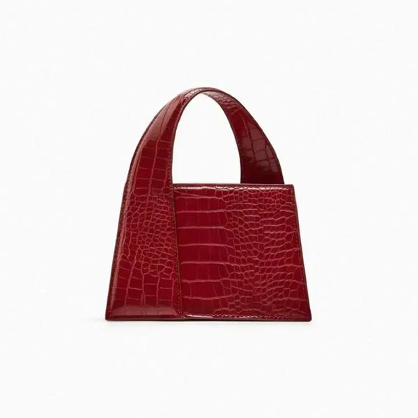 [BUNJANG] ZARA Animal Print City Bag Red / 자라 zara 애니멀 프린트 시티백 레드