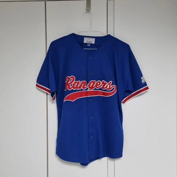 [BUNJANG] Starter Texas Rangers Baseball Jersey M / 텍사스 레인저스 유니폼(95)