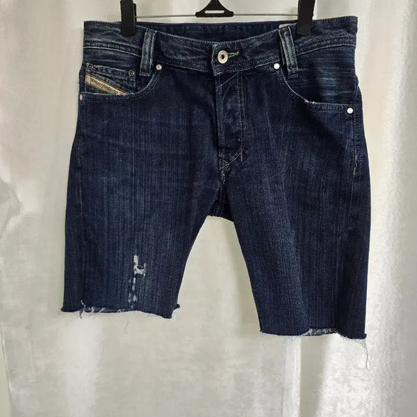 [BUNJANG] Diesel Men's Denim Shorts Vintage Wash / 디젤 청바지 반바지 남성용 (2205)