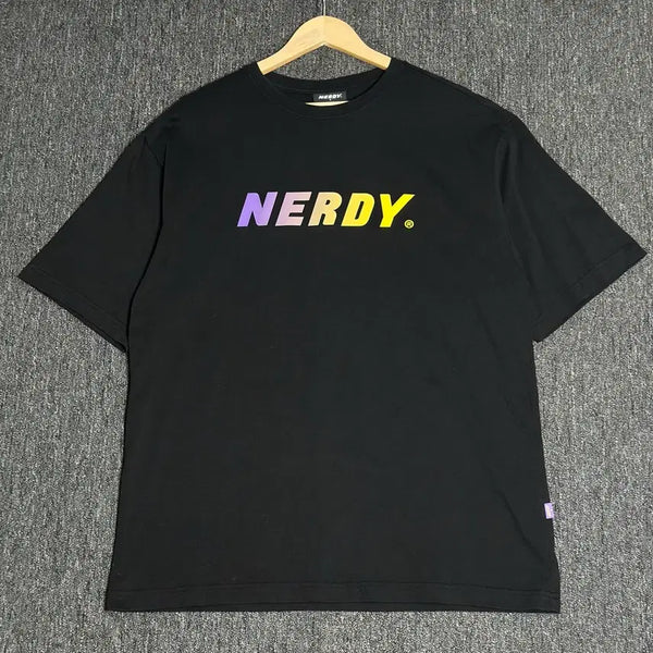 [BUNJANG] NERDY Oversized Short Sleeve T-Shirt L Size / 널디 오버핏 반팔티 L사이즈