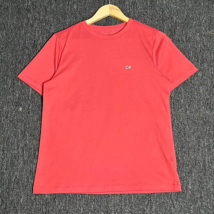 [BUNJANG] Calvin Klein Performance Coral T-Shirt M / 캘빈클라인 퍼포먼스 반팔티 M 코랄