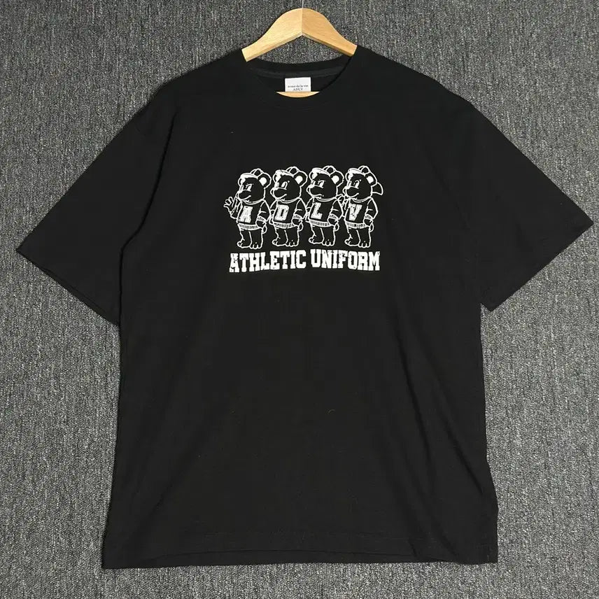[BUNJANG] ACMEDE LA VIE Bear T-Shirt Black Size 1 / 아크메드라비 베어 반팔티 블랙 1