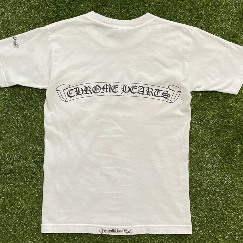 [BUNJANG] Chrome Hearts 90s FU*K Scroll Logo T-Shirt / 90s 올드 크롬하츠 FU*K 스크롤 로고