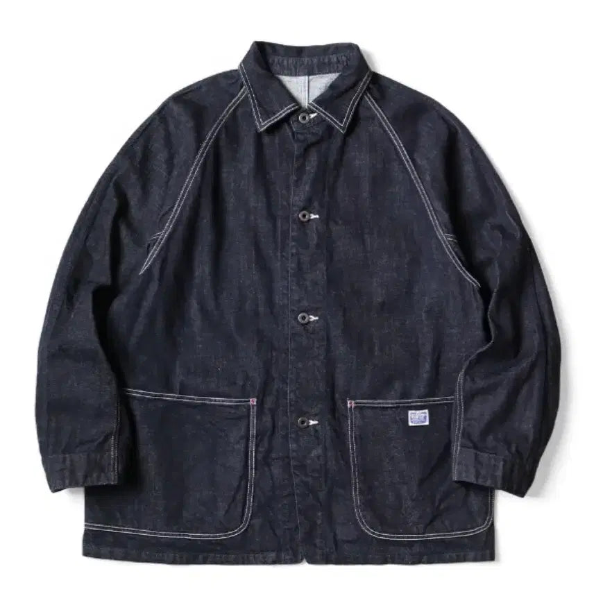 [BUNJANG] Kapital 12oz Denim Cactus Coverall Jacket Indigo / [4] 캐피탈 12온즈 데님 캑터스 커버올 자켓 인디고