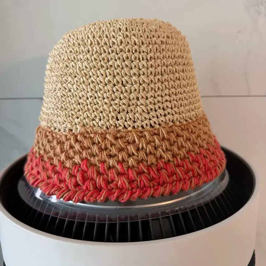 [BUNJANG] Misua Bahv Raffia Bucket Hat / 미수아바흐브 라탄 버킷햇