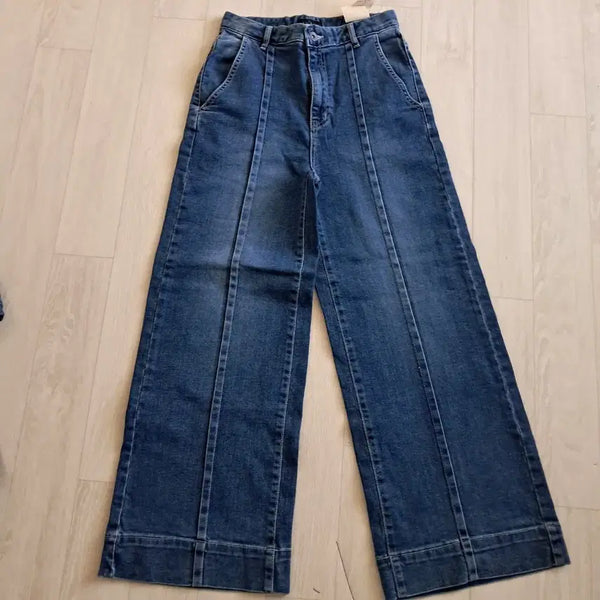 [BUNJANG] Indimark Wide Denim Pants Women's / 인디마크 와이드 데님