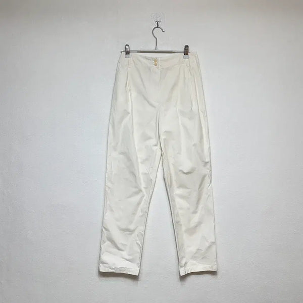 [BUNJANG] Paydin Pintuck Ivory Pants M / 페이딘 핀턱 아이보리 팬츠 m