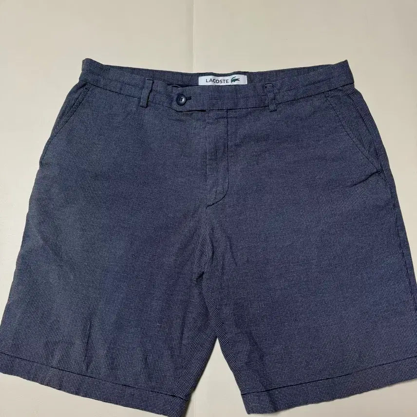 [BUNJANG] Lacoste Cotton Poly Gamma Shorts Size 34 / (상태AA) 라코스테 코튼폴리 감마 반바지 34