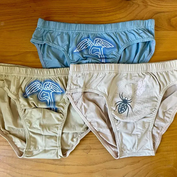 [BUNJANG] Men's Briefs 3-Pack Set / 삼각팬티 3종 세트