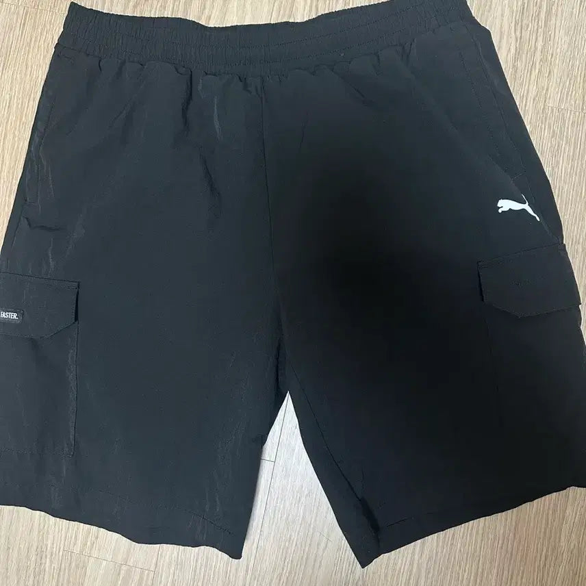 [BUNJANG] Puma Black Cargo Shorts XL / 푸마 블랙 카고 반바지 XL