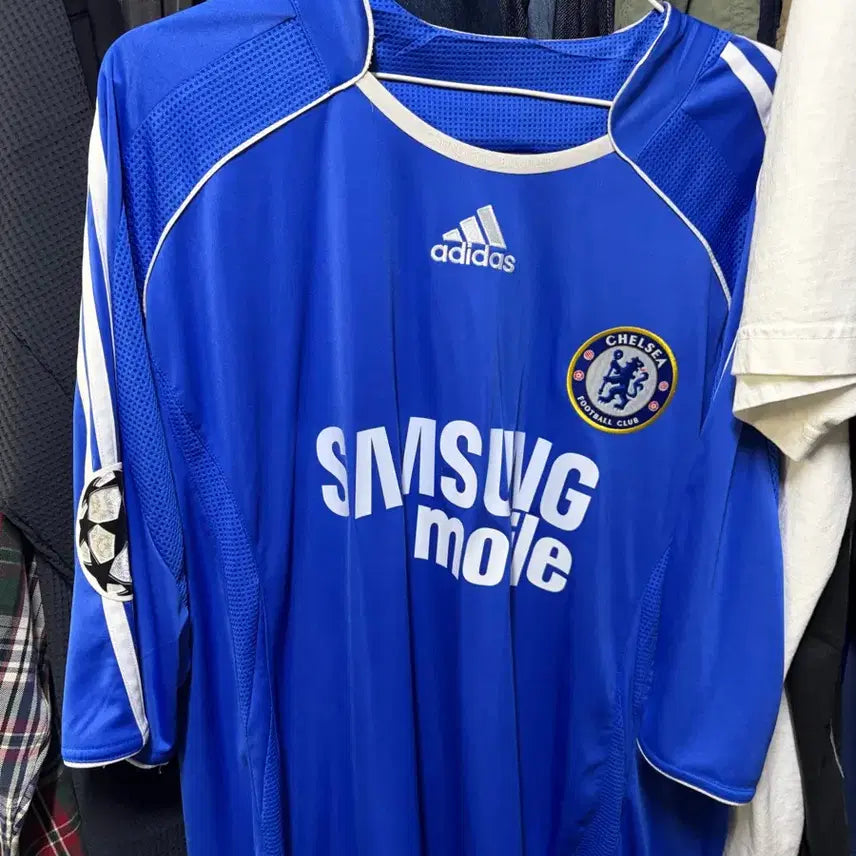 [BUNJANG] Adidas Chelsea Home Champions League Drogba Jersey 2XL / 아디다스 첼시 홈 챔스킷 드로그바 2XL
