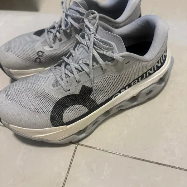 [BUNJANG] On Running Cloudmonster 2 Running Shoes (Grey/Black, UK 6.5) / 온러닝 클라우드몬스터2 (250)