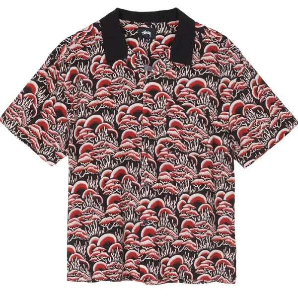 [BUNJANG] Stussy Coral Pattern Shirt / 스투시 코랄패턴 셔츠