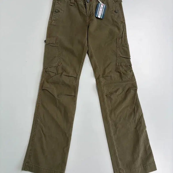 [BUNJANG] Polo Jeans Company Vintage Low-Rise Cargo Pants Khaki / [정품] 폴로 진스 빈티지 로우라이즈 카고 팬츠 카키