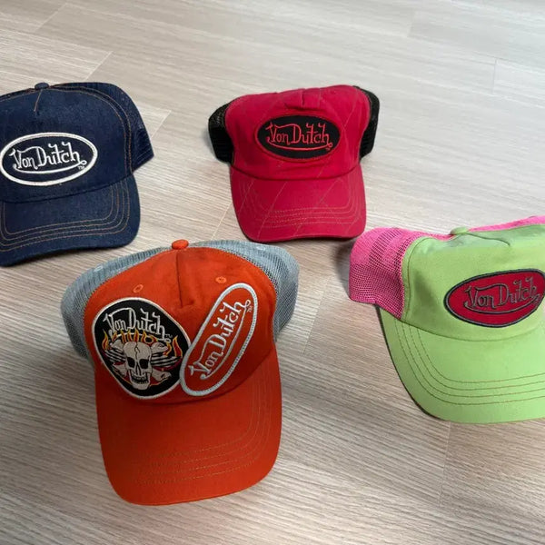 [BUNJANG] Von Dutch Mesh Baseball Cap / Von Dutch 본더치 메쉬 볼캡 새제품 4개 5만원