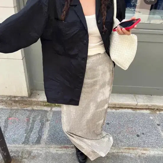 [BUNJANG] Ethos Wrap Skirt / Ethos 랩 스커트