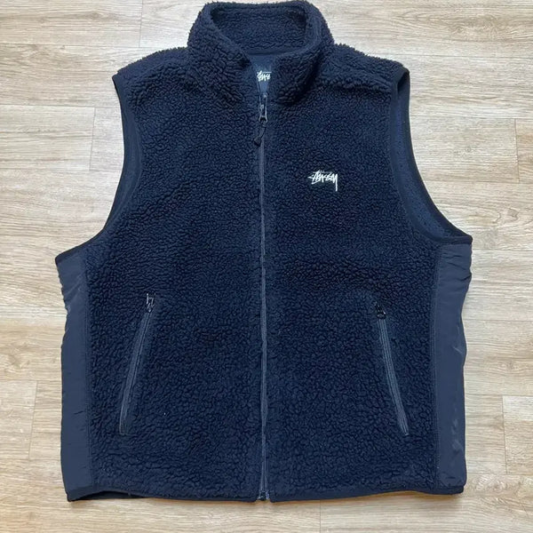 [BUNJANG] Stussy Fleece Vest / 스투시 후리스 조끼