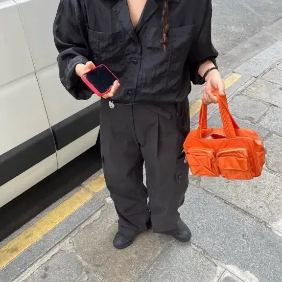 [BUNJANG] Ethos Summer Shirt Black / Ethos 써머 셔츠 블랙