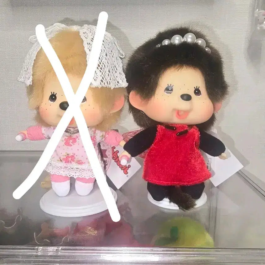 [BUNJANG] Monchhichi Doll Set / 대두 정품 몬치치