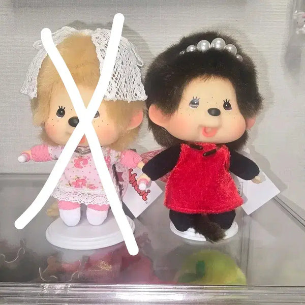 [BUNJANG] Monchhichi Doll Set / 대두 정품 몬치치