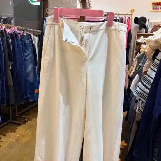[BUNJANG] Atelier Vanessa Bruno Ivory Cotton Pants / 아떼 바네사브루노 바지 아이보리