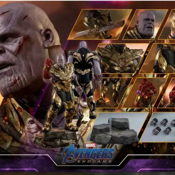 [BUNJANG] Hot Toys Thanos Endgame Battle Damage Version Figure (Sealed) / 핫토이 타노스 엔드게임 배틀 데미지 버전 피규어  미개봉팝니다.