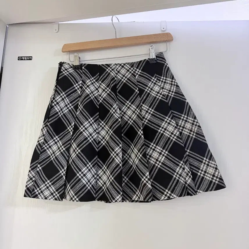 [BUNJANG] Japanese Vintage Check Pleated Skirt / 일본빈티지 체크 플리츠 스커트