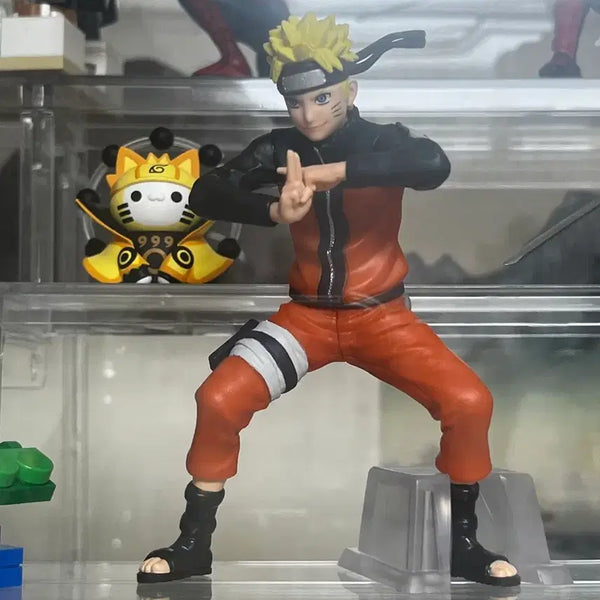 [BUNJANG] Megahouse Megacat + Figuno Naruto Figure Set / 나루토 사스케 피규노 피규어 세트