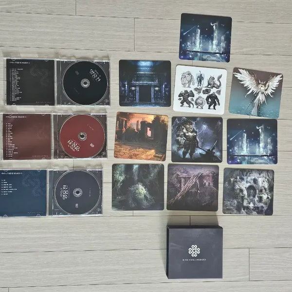 [BUNJANG] Mabinogi: Heroes Season 1 Soundtrack & Illustration Set / 마비노기 영웅전 사운트랙 3종 및 일러스트