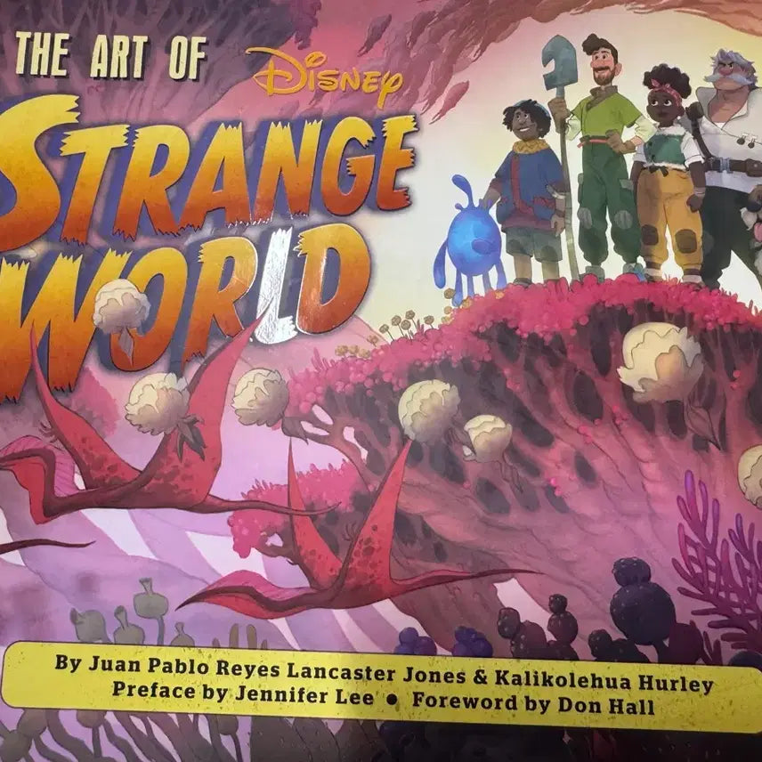 [BUNJANG] Disney Strange World Artbook / 디즈니 스트레인지 월드 아트북