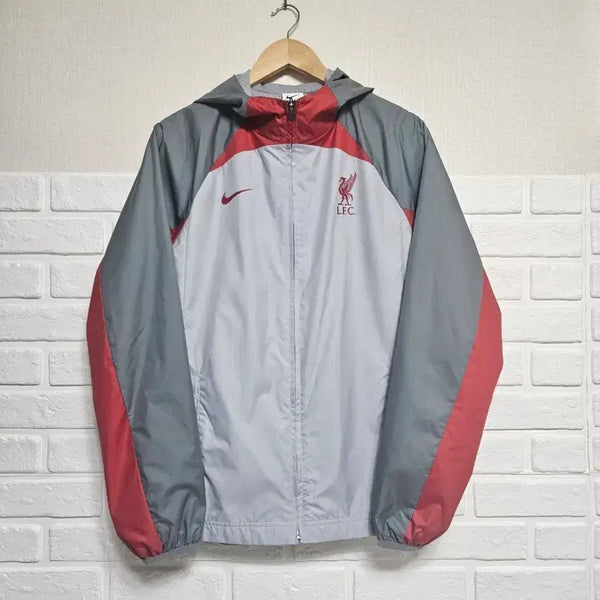 [BUNJANG] Nike Liverpool FC Full Zip Windbreaker Jacket / 나이키 리버풀 FC 풀집업 바람막이 자켓