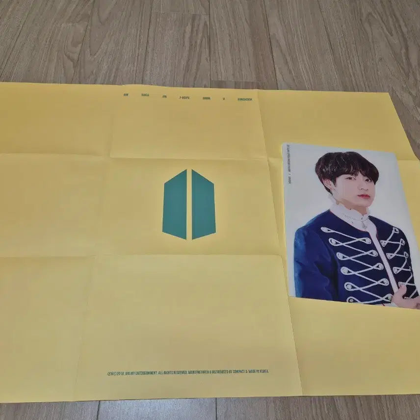 [BUNJANG] BTS 5th Membership Goods Jungkook Bromide Holder / BTS 5기 멤버쉽굿즈 정품