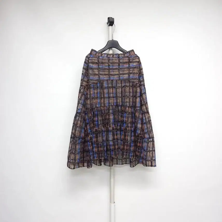 [BUNJANG] MINE Lace Eyelet Flare Long Skirt / 마인 MINE 춘하추 레이스아일렛 플레어 롱 스커트 61 33.44