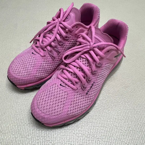 [BUNJANG] Nike x Stüssy Air Max 2013 Psychic Pink Running Shoes (260) / 나이키 x 스투시 에어맥스 2013 싸이킥 핑크 260