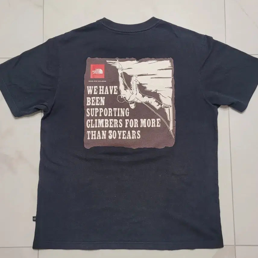 [BUNJANG] The North Face Climber Graphic T-Shirt XL / 노스페이스 클라이머 반팔티 XL
