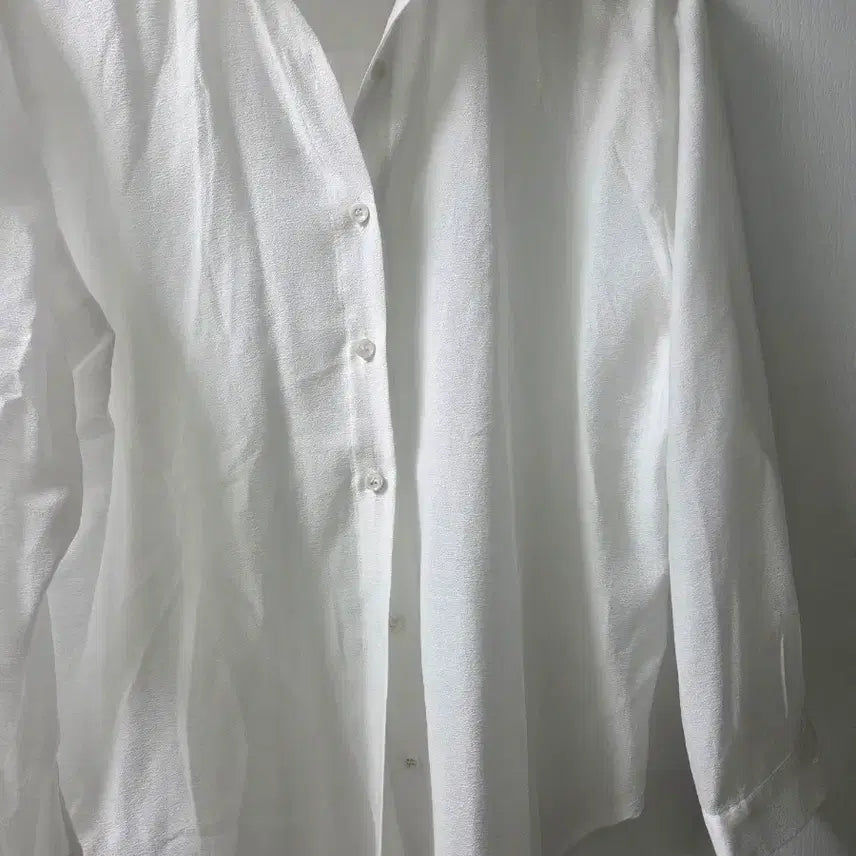 [BUNJANG] Summer Shirt White/Black / 여름셔츠 화이트,블랙