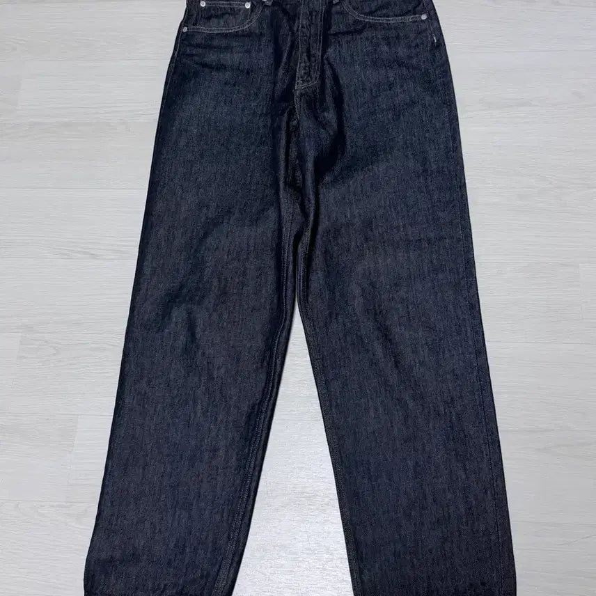 [BUNJANG] Orally Hard Twist Wide Denim Indigo / (32)오라리 하드트위스트 와이드 데님 인디고