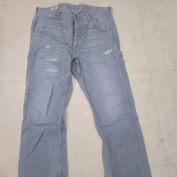 [BUNJANG] Polo Ralph Lauren Denim & Supply Striped Distressed Work Pants / 폴로 데님앤서플라이 워크팬츠